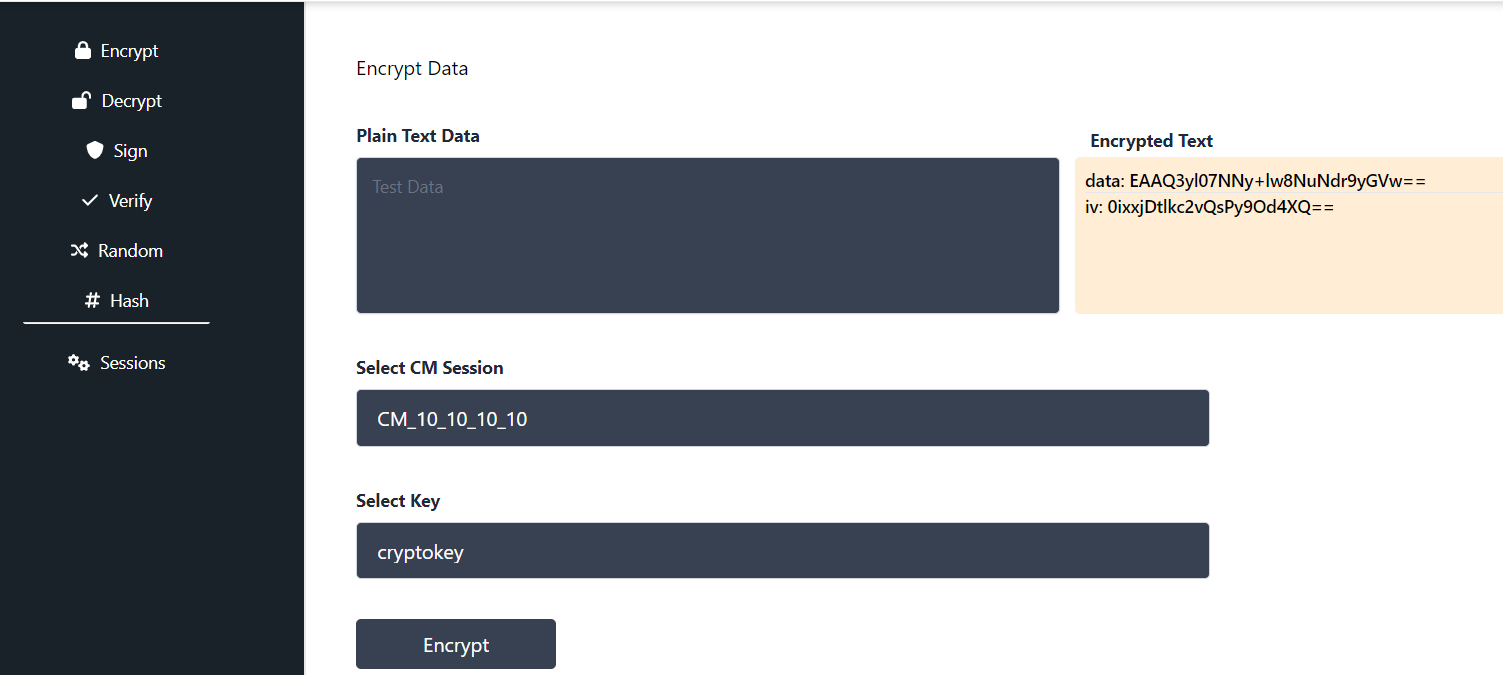 CipherTrust Manager Community Edition - CipherTrust Manager Crypto Tool -  Community